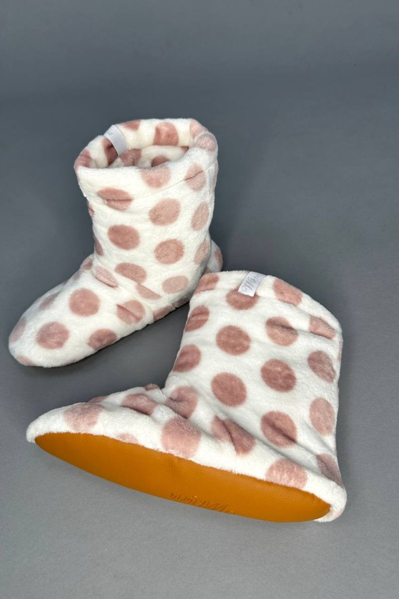 Домашние угги в горошек 014 UGG dots