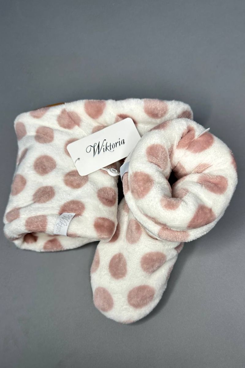 Домашние угги в горошек 014 UGG dots