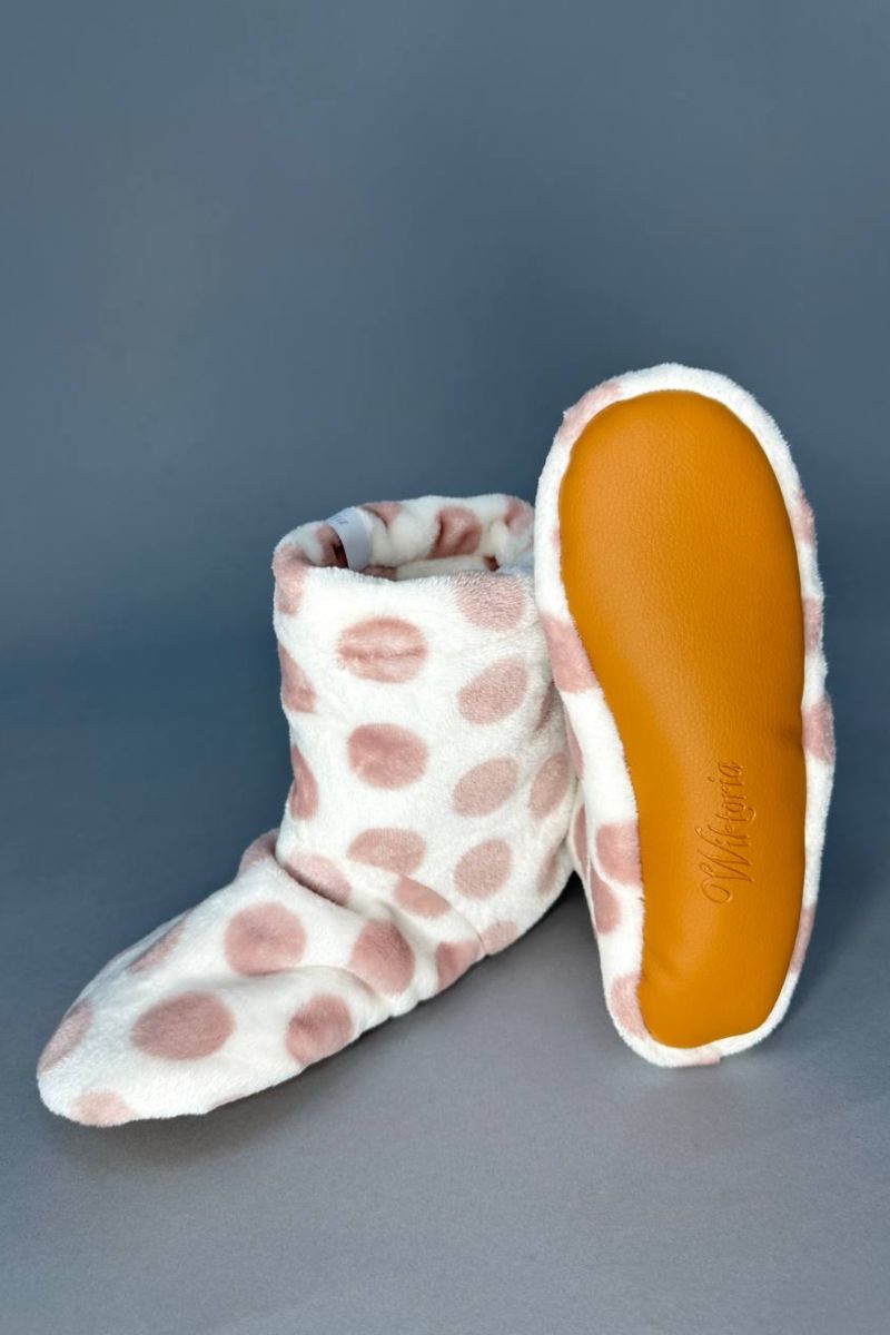 Домашние угги в горошек 014 UGG dots