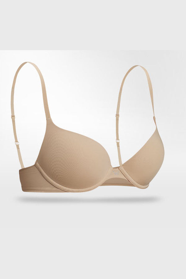 Формованный гладкий бюстгальтер push-up T-shirt nude