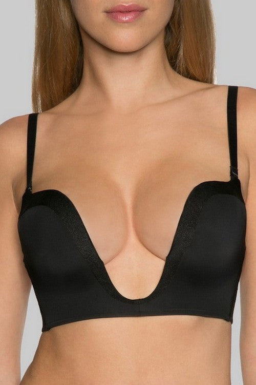 Бюстгальтер push-up для глубокого декольте Ultimate Plunge W00J5 black