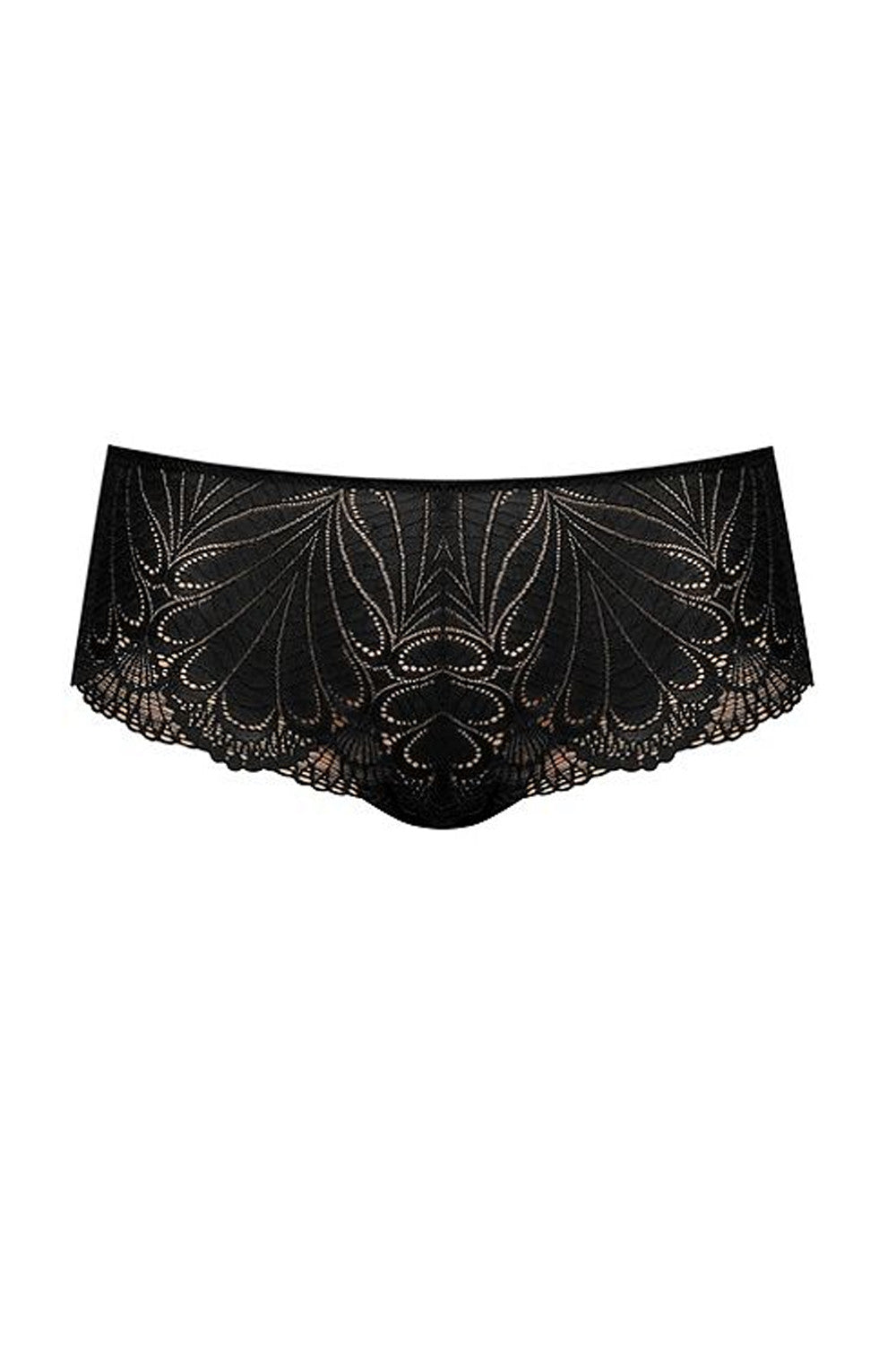 Кружевные шортики W031T Refined Glamour black