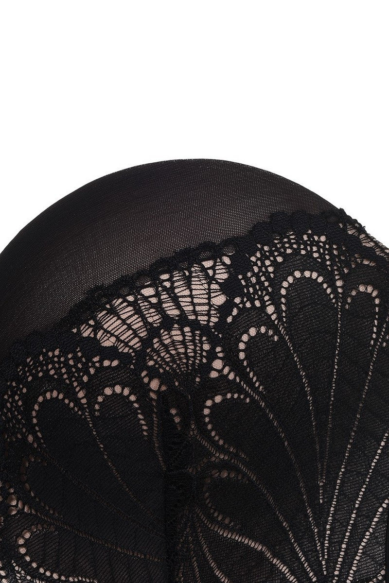 Бюстгальтер бандо push-up без бретелей W031U Refined Glamour black