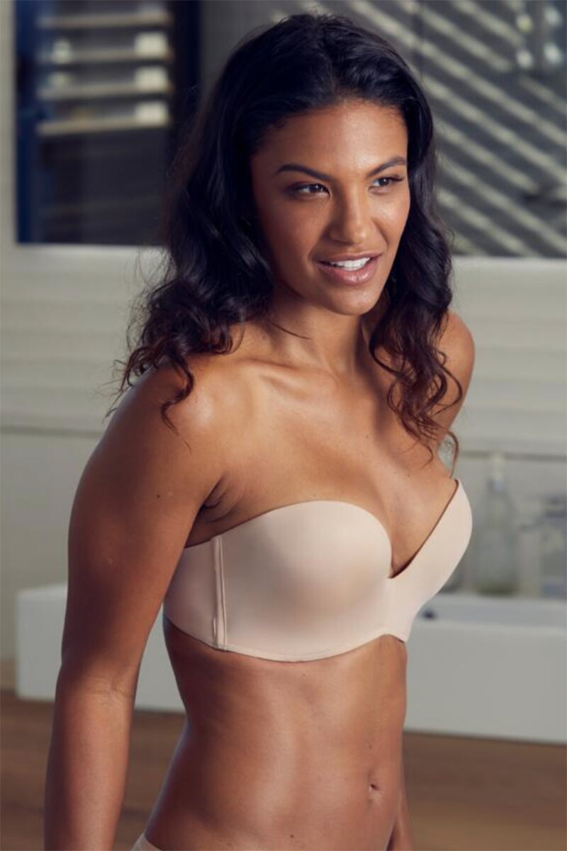 Бюстгальтер push up без бретелей W032D Ultimate Strapless creamy pearl