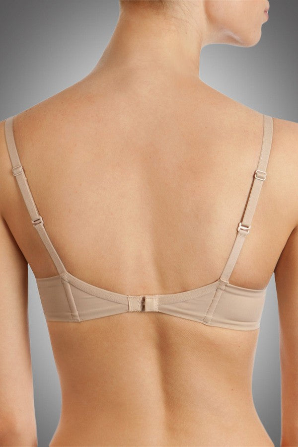 Формованный гладкий бюстгальтер push-up T-shirt nude